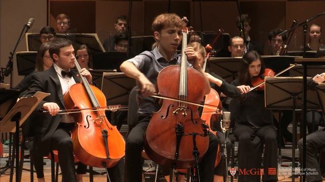 Elgar: Concerto for Cello and Orchestra - McGill Symphony Orchestra