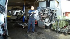 АВТО разборка в Швеции. Разбираем Audi А6 С6