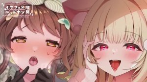 【両耳舐めASMR】先輩2人から逃げられない♡わからせ強制両耳舐めコラボ♡【猫羽かりん×本多ぽこ】Ear licking,舔耳