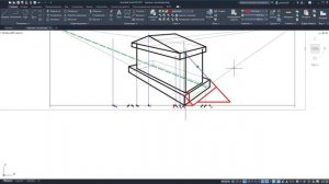 Перспектива дома AutoCAD