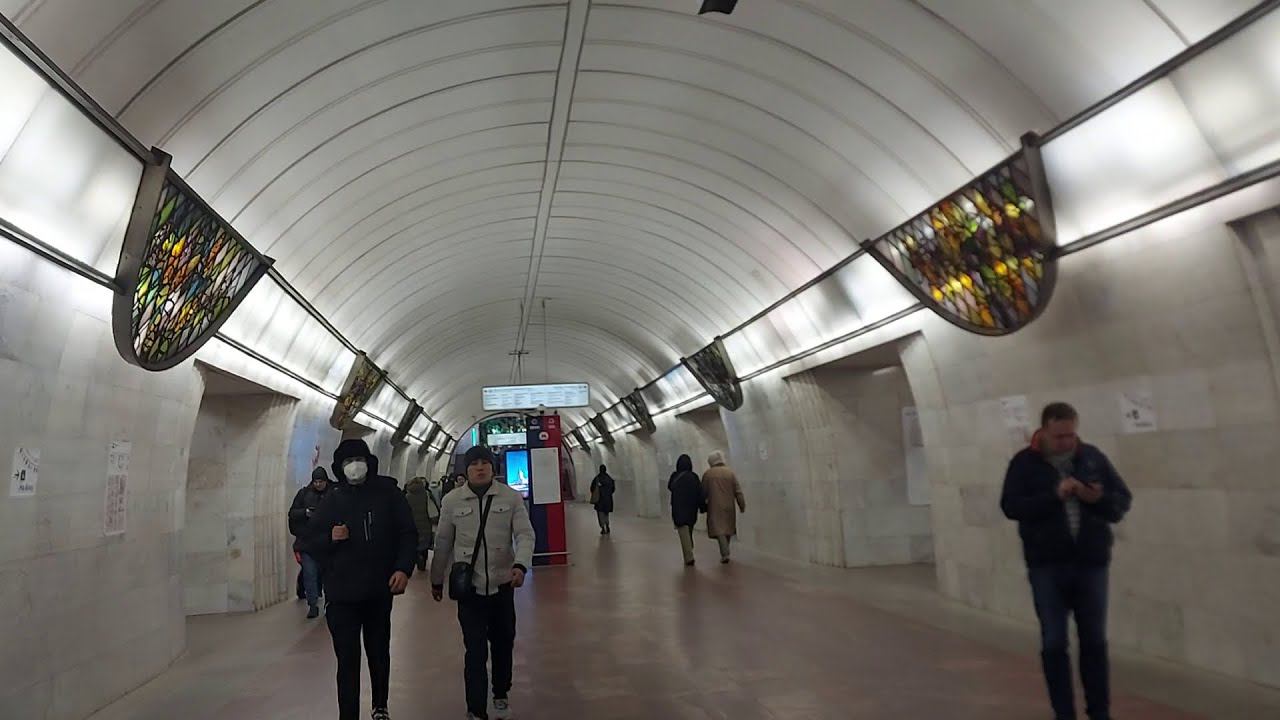 Станция метро Цветной бульвар (13.01.23)