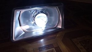 Bi- LED на Ауди 100