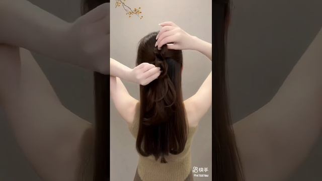 ❤Cute hairstyle❤ #viralshort #hairdo #easyhairstyle #hairstyles #shortsviral ??