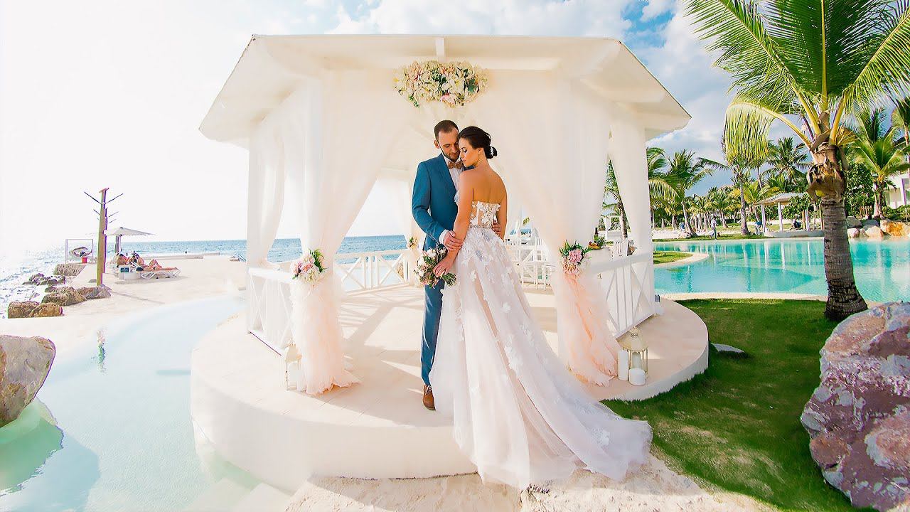 Свадебное видео Доминикана. Самая нежная свадебная церемония. Wedding day Dominican Republic смотреть онлайн