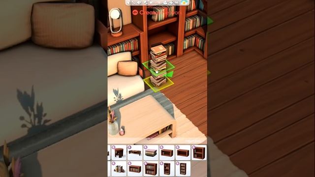 #eapartner|  Reading nook | the Sims 4 book nook kit NO CC