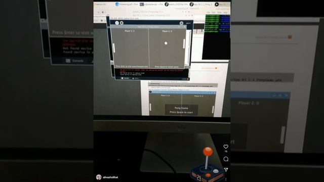 Pong Game in Raspberry Pi