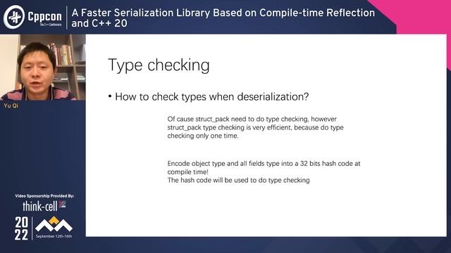 A Faster Serialization Library Based on Compile-time Reflection and C++ 20 - Yu Qi - CppCon 2022 смотреть онлайн