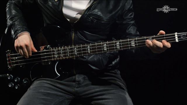 Epiphone EB-3 SG Bass, Ebony | Gear4music demo смотреть онлайн