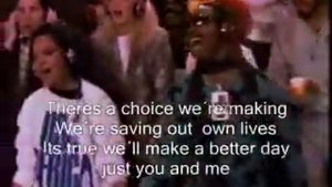 Michael Jackson we are the world con letra