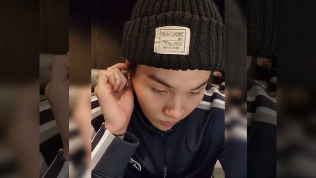 BTS SUGA_YOONGI Weverse Full Live 발렌타인데이 - Valentines Day  _ AGUSTD  world tour 1402202