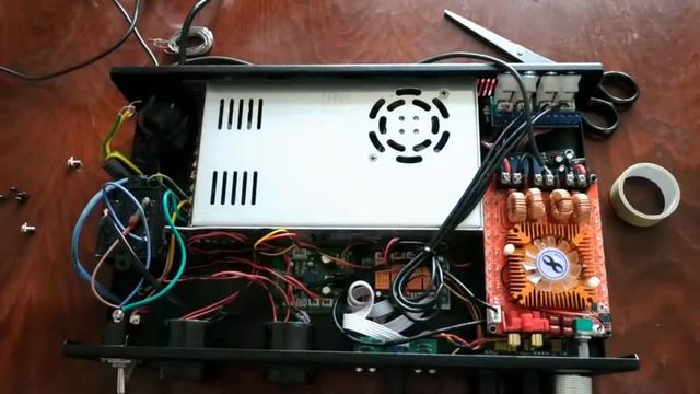 Обзор DIY усилителя TDA7498E со всякими примочками смотреть онлайн