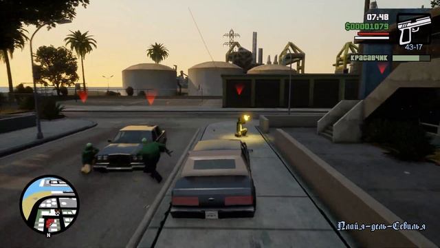 Прохождение Grand Theft Auto: San Andreas - Definitive Edition #8 ➤ Девушка Красавчика смотреть онлайн