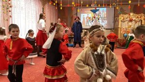 Хоровод  "У калинушки". Группа №12 "Цветики-семицветики"