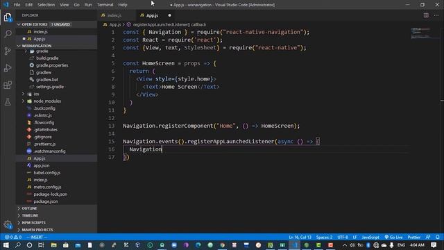 Routing With Components - Wix react native navigation смотреть онлайн