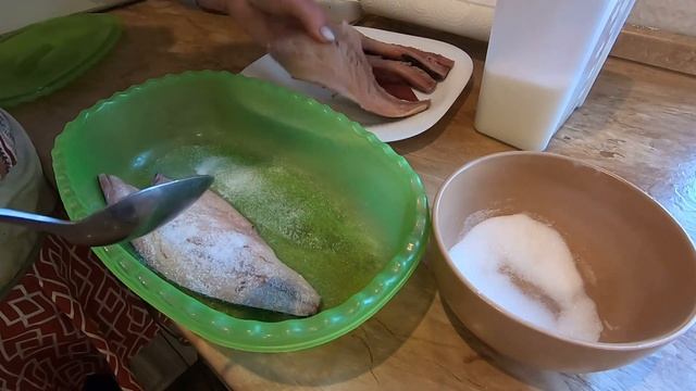 ВКУСНЫЙ ПОСОЛ СКУМБРИИ, СЕЛЕДКИ, ФОРЕЛИ!!!!  БЫСТРЫЙ ЗАСОЛ РЫБЫ!! СУХОЙ ПОСОЛ РЫБЫ!!