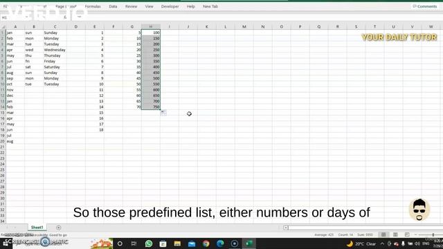 Excel Core Tutorial for Beginner. Part 15. #excel #exceltutorial
