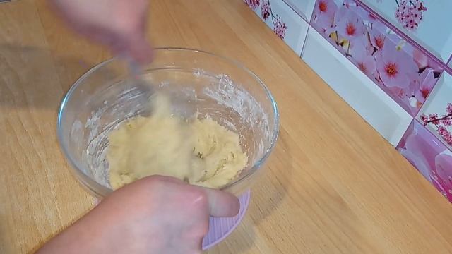Постное печенье с бананом и медом. Очень быстро и просто. Banana cookies with honey in a during Len