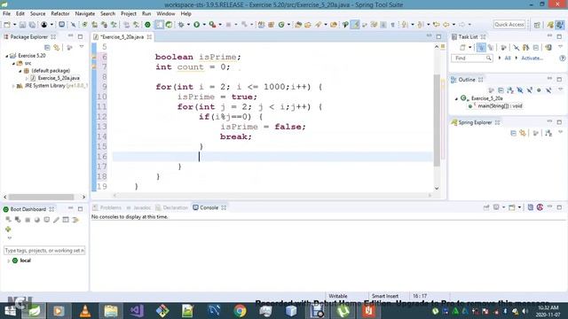 Introduction To Java Programming Exercise 5 20a смотреть онлайн