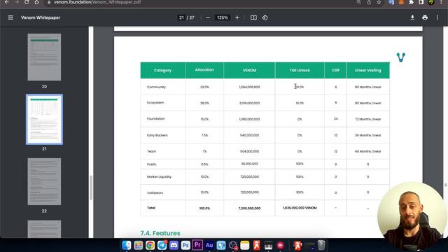 VENOM TESTNET - БУДЕТ ЛИ АИРДРОП? смотреть онлайн