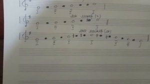 Сольфеджио. урок №2. строим ре минор