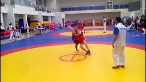 Проход в ноги с падением Самбо