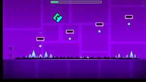 I'm 3 years old playing geometry dash 2?