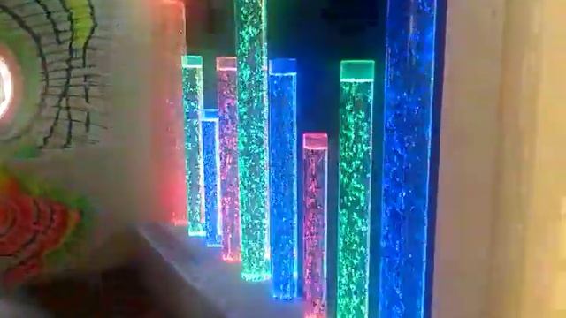 Пузырьковая колоннада в детской комнате - АКВА-КОМНАТА смотреть онлайн