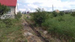 Собираем опалубку под забор 50 метров
