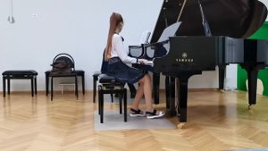 Мастер-класс профессора Зеликман Т.А. с ученицей 8 класса МГДМШ им. С.С.Прокофьева Эллой Векленко