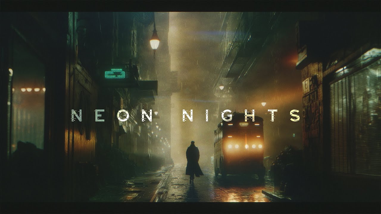 Neon Nights Cyberpunk Ambient Music for Relaxation and Meditation [Blade Runner Vibes]