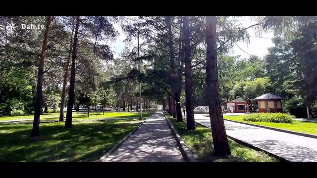 Нарымский сквер. Новосибирск. смотреть онлайн