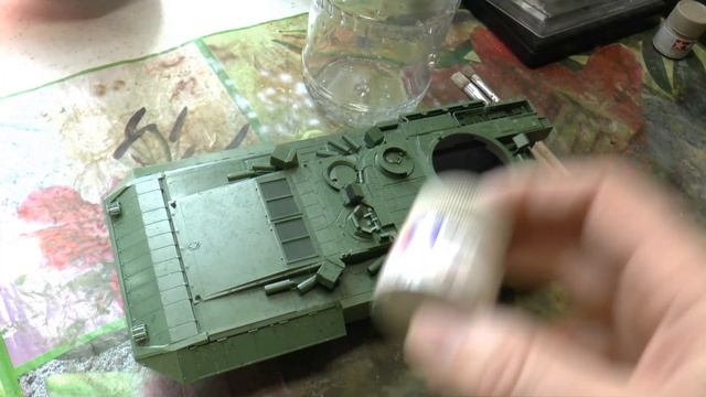 ТБМПТ Т15 АРМАТА . Покраска и везеринг.