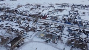 Костанайская область , Аманкарагай вид с дрона Элеватор.Dji mini 2 как снимает !!!!
