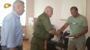 ЖЕЛЕЗНОГОРЦУ А. ВИННИКОВУ ВРУЧИЛИ МЕДАЛЬ "ЗА ОТВАГУ" ЗА ПРОЯВЛЕННЫЕ В БОЯХ СВО МУЖЕСТВО И ОТВАГУ