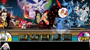 The Battle Cats - All Collaboration VS Aku Bosses!