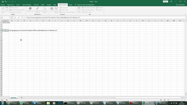 EXCEL - GERANDO QR CODE -Atualizado 2019-, com Office 2016. Maneira muito simples e prática! смотреть онлайн