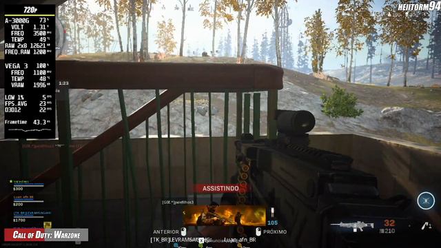 Call of Duty: Warzone | Athlon 3000G APU VEGA 3 смотреть онлайн