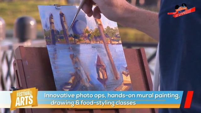 #DisneyParksLIVE: ‘Sketches From the Park’ | Walt Disney World смотреть онлайн