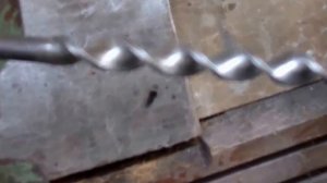 Ручное сверло по дереву идеальный инструмент  Дачный столяр