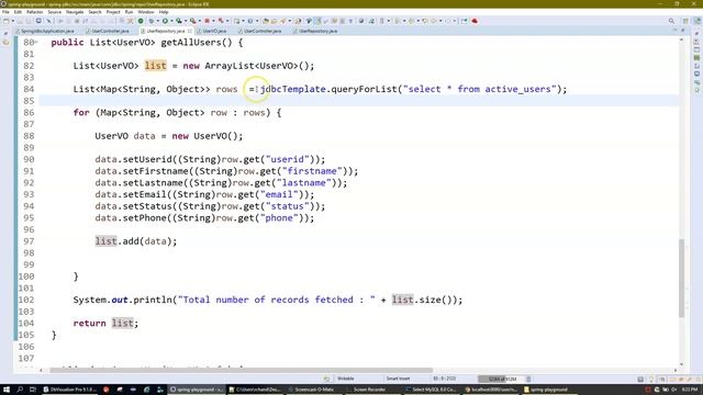 springboot mysql insert |insert parameters |insert record| select sql | select record |okaycomputin смотреть онлайн