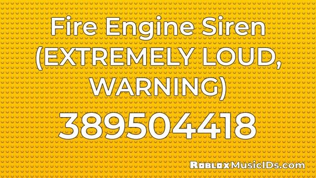 20 Popular Siren Roblox Music Codes/IDs (Working 2021)