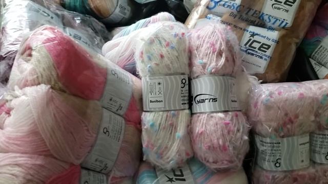 Ice yarn summer sale haul & review, Camilla cotton, Violino, Baby Batik & Nevada wool