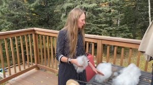 Барабанный кардер от «Ангелина. Два мастера.». Смешивание разных видов шерсти.