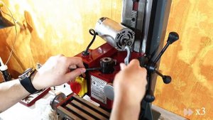 РЕМЕННЫЙ ПРИВОД для настольного МИНИ ФРЕЗЕРНОГО станка 9512