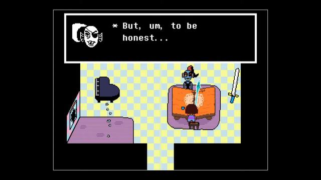 "Cooking" with undyne - Undertale pacifist missing clips 2/3 смотреть онлайн