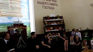 Сценка.Хвалько и тыква.Жатвенное служение 16.09.2017