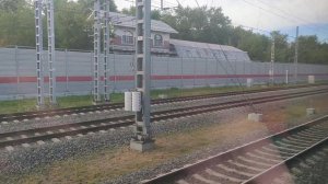 Прибываем на станцию Лихоборы,для смены направления движения! Поезд №119! 10.08.2022г.