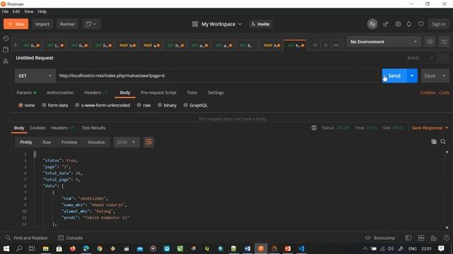 RESTful Server dengan CodeIgniter - Instalasi & Endpoint