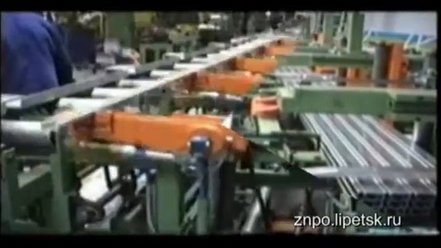 Автоматический укладчик металлических профилей в пачку