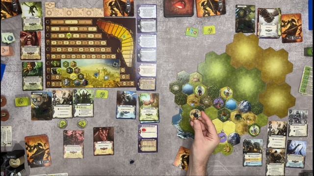 Играем в Mage Knight - Рыцарь Маг с дополнением Тени Тезлы смотреть онлайн